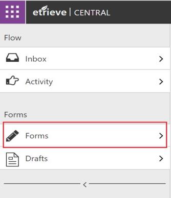screenshot of where to click on "forms"