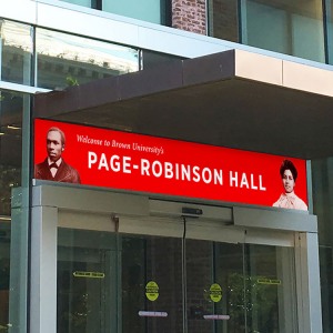 Page-Robinson Hall doorway.
